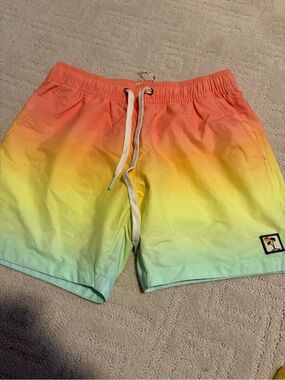 Marine Layer Rincon Ombre Swim Trunks NWT